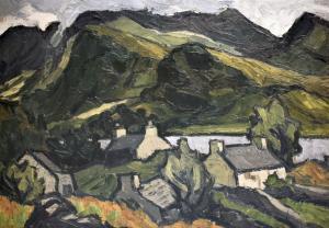 WILLIAMS Kyffin 1918-2006,Above Llyn Peris signed with intials,Rogers Jones & Co GB 2016-02-20