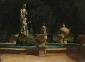 WILLIAMS Margaret Lindsay 1888-1960,The gardens at the Villa Borghese,Bonhams GB 2004-10-19
