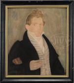 WILLIAMS Micah 1782-1837,PORTRAIT OF A GENTLEMAN,James D. Julia US 2017-08-17