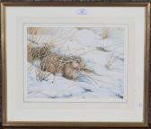 WILLIAMS Owen 1956,Hare in the Snow,1996,Tooveys Auction GB 2021-06-23
