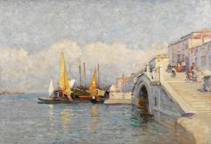 WILLIAMS Terrick John 1860-1936,A view of the Lagoon, Venice,Bonhams GB 2024-03-13