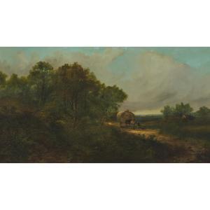 WILLIAMS W.,BRINGING HOME THE HAY,19th Century,Waddington's CA 2023-02-02