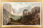 WILLIAMS W.L,View of Yosemite,20th century,Pook & Pook US 2021-07-28