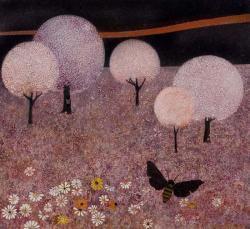 WILLIAMS Walter Heath 1835-1906,Black Moth,Swann Galleries US 2007-02-06