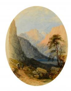 WILLIAMS Walter Heath 1835-1906,scenes of Continental alpine views,John Nicholson GB 2024-01-24
