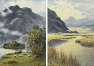 WILLIAMS Warren 1863-1941,Welsh River Landscapes (2 works),David Duggleby Limited GB 2023-06-16