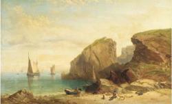 WILLIAMS William 1808-1895,Figures in a peaceful cove,1818,Christie's GB 2002-09-05