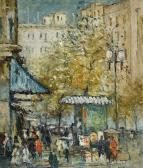 WILLIAMS Wilmotte 1916-1992,THE PAPER STALL-MARTIN PLACE-SYDNEY,Galeria Arroyo AR 2018-12-11