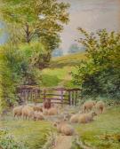 WILLIAMSON Frederick 1856-1900,Near Logmore Lane,Dorking,1869,John Nicholson GB 2014-09-24