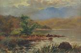 WILLIAMSON P.E,LAKESIDE MOUNTAIN SCENE,Ross's Auctioneers and values IE 2016-01-28