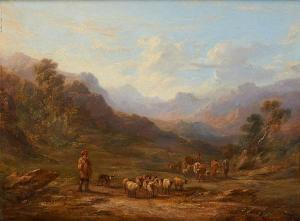 WILLIAMSON Samuel 1792-1840,La traversée des Alpes,1831,Horta BE 2019-02-25