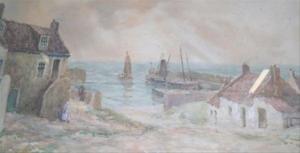 WILLINISS C P 1800-1900,Harbour view,19th century,Dreweatt-Neate GB 2010-08-05