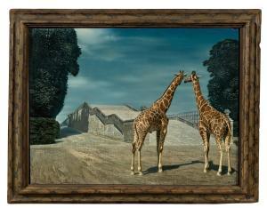 WILLINK Albert Carel 1900-1983,Twee Giraffen,1956,Villa Grisebach DE 2020-12-03