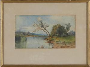 WILLIS Eola 1856-1952,A WATERWAY IN THE LOWCOUNTRY,Charlton Hall US 2020-04-02