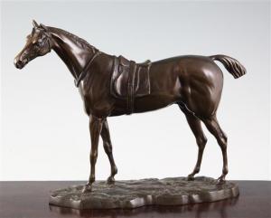 WILLIS GOOD John 1845-1879,a saddled horse,Gorringes GB 2016-03-22