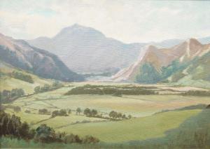 WILLIS John Henry 1887-1989,Cader Idris and Disynni Valley,Rosebery's GB 2022-01-26