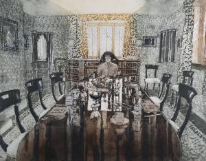WILLIS Lucy 1954,The Dining Room,1990,Tooveys Auction GB 2024-01-24