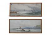 WILLIS Norton,A ship in choppy waters off a rocky coast,Bellmans Fine Art Auctioneers 2017-01-17