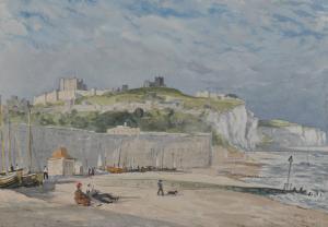 WILLS ERNEST H,Dover coastal scene,1961,Burstow and Hewett GB 2011-03-23