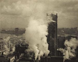 WILMERDING William E. 1858-1932,OVER THE HOUSE TOPS, NEWYORK,1908,Lempertz DE 2010-05-31