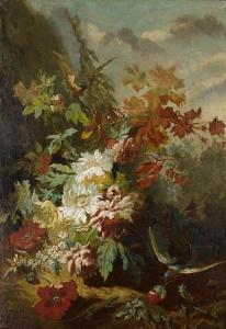 WILMOTT A 1800-1800,Still lifes with fruit, butterflies and birds,1869,Bonhams GB 2011-06-21