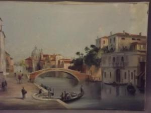 WILSON Alexander,Venetian scene with boats and figures,Crow's Auction Gallery GB 2016-09-14