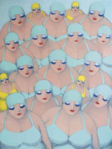 WILSON AYSE 1969,Aqua Swimmers,2008,Christie's GB 2014-10-16