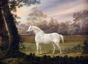 wilson b.,Horse in Landscape,1884,Keys GB 2011-07-15