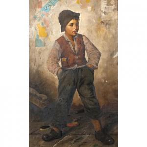 WILSON David 1872-1935,Street Urchin,Butterscotch Auction Gallery US 2023-11-19