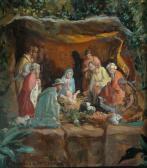 WILSON Dora Lynnell 1883-1946,The Nativity,Leonard Joel AU 2009-12-13