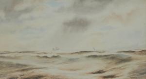 WILSON Edward Adrian 1872-1912,A Wet Sheet and a Flowing Sea Towar,Bamfords Auctioneers and Valuers 2018-10-24
