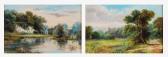 WILSON F 1900-2000,Pair of landscapes,Lacy Scott & Knight GB 2009-12-12
