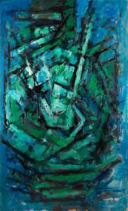 WILSON Frank Avray 1914-2008,Untitled (Blue and Green),Bonhams GB 2023-07-12