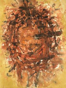 WILSON Frank Avray 1914-2008,Untitled, Orange,Bonhams GB 2018-03-27