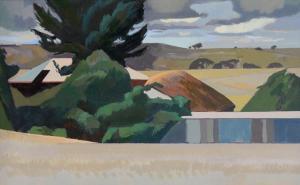 WILSON Geoffrey Ronald 1927-2010,Dutton Landscape 1980,Elder Fine Art AU 2022-10-16