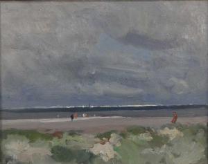 WILSON Geoffrey Ronald 1927-2010,Figures on the beach,1962,Lacy Scott & Knight GB 2023-03-17