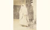 WILSON George Washington,femme drapée dans un haîk,1880,Compagnie Marocaine des Oeuvres et Objets d'Art 2005-06-18