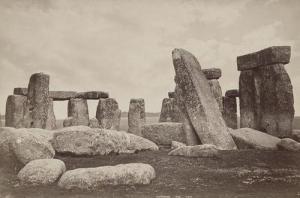 WILSON George Washington 1823-1893,View of Stonehenge,1870,Galerie Bassenge DE 2019-06-05