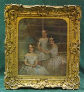 WILSON James 1852-1932,Three Girls oil on canvas, signed and dated  54cm ,McTear's GB 2007-04-24