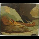 WILSON JOHN FRANCIS 1865-1940,CANOERS,1936,Waddington's CA 2010-04-19