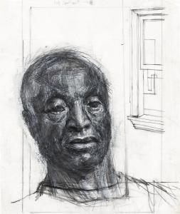 WILSON John Woodrow 1922-2015,Self Portrait, No.8,Swann Galleries US 2023-10-19