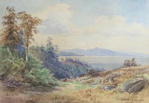 WILSON Laurence William 1850-1912,Near Purakanui,1888,International Art Centre NZ 2023-10-24