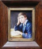 WILSON Margaret Evangeline 1890-1977,Portrait Miniature of a boy,Rosebery's GB 2012-11-10