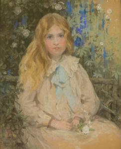 WILSON Mary Georgina Wade 1856-1939,THE ROSE BOWER,Lyon & Turnbull GB 2020-10-21