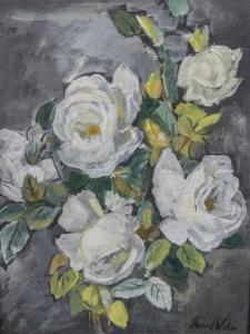 WILSON Muriel 1892-1977,White Roses,Gilding's GB 2016-09-27