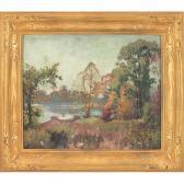 WILSON Nelson 1880-1950,Fall Landscape,1946,Treadway US 2013-06-08