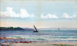 WILSON Peter MacGregor 1856-1928,Boat off a Scottish Coast,Keys GB 2011-07-15