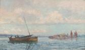 WILSON Peter MacGregor 1856-1928,Coastal Scene with Fishing Boat,Gray's Auctioneers US 2011-09-27