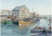 WILSON Robert B 1900-1900,Pittenweem harbour, Fife,Christie's GB 2003-03-06
