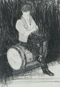 WILSON Ross 1957,SKETCH OF THE ULSTER BREWER,Ross's Auctioneers and values IE 2024-04-17